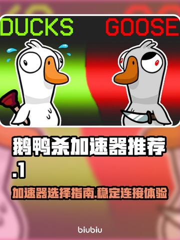 鹅鸭杀🔥加速器推荐，玩鹅鸭杀必看！🚀截图1