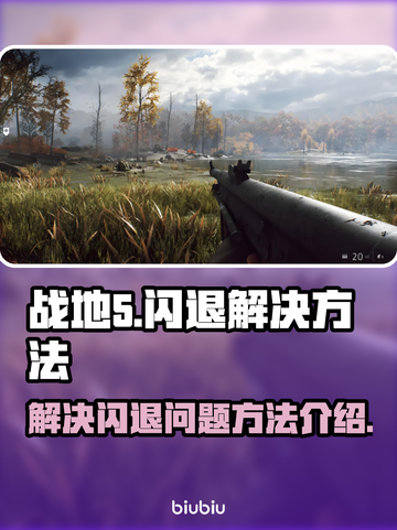 战地5闪退🔥解决方法全攻略🎉截图1