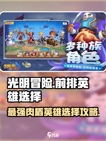 光明冒险🔥前排最强肉盾英雄推荐🎉截图1