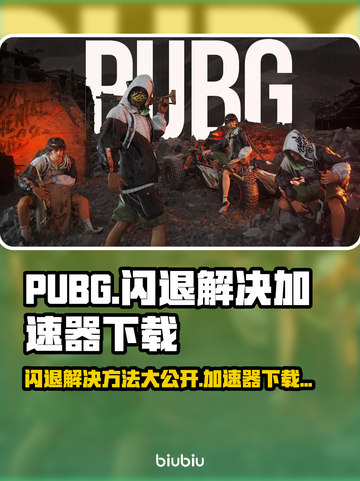 PUBG闪退？加速器下载地址大曝光！💥🔥截图1