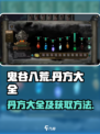 鬼谷八荒丹方大全介绍