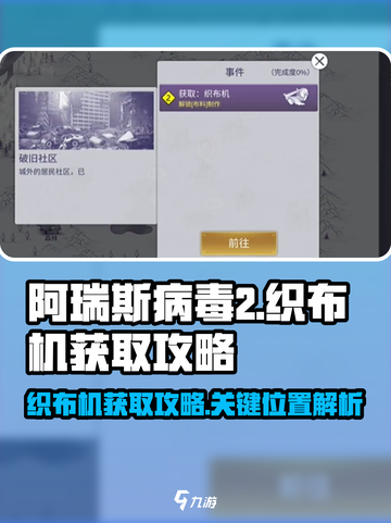 阿瑞斯病毒2织布机在哪介绍截图1