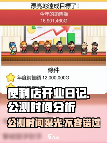 便利店开业日记公测时间分析介绍截图1