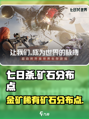 《七日世界》金矿💎稀有矿石分布大曝光！截图1