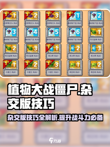 植物大战僵尸杂交版🔥新手必看技巧合集！游戏技巧大公开🎉截图1