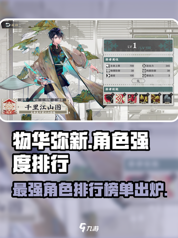 物华弥新角色强度排行榜介绍截图1