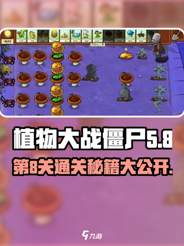 植物大战僵尸杂交版第8关🔥通关秘籍⚡截图1