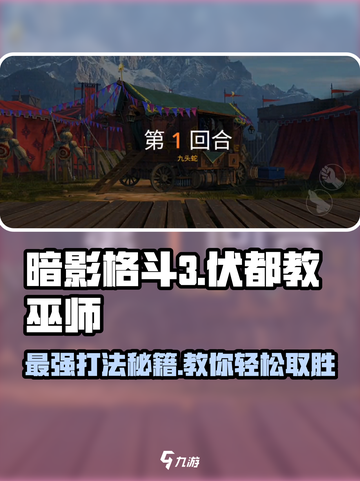 暗影格斗3🔥伏都教巫师打法攻略，轻松通关秘籍！截图1