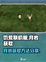 饥荒联机版💎月岩获取攻略手游玩家必看！