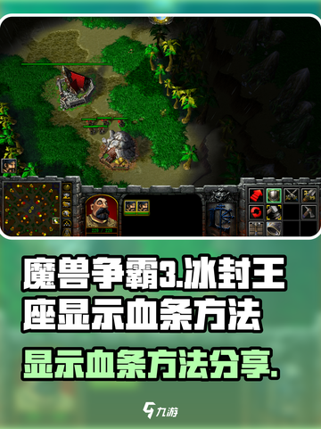 魔兽争霸3冰封王座怎么显示血条介绍截图1