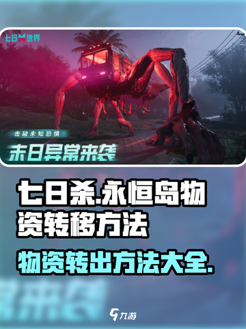 七日世界永恒岛物资转出方法介绍截图1