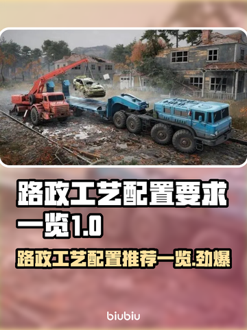 路政工艺配置推荐来啦！👇省钱又高效的配置清单🌟截图1