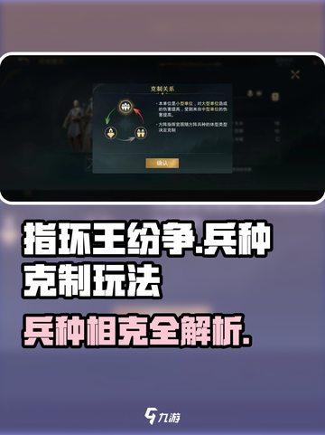 指环王纷争兵种克制大揭秘！⚔🔥截图1