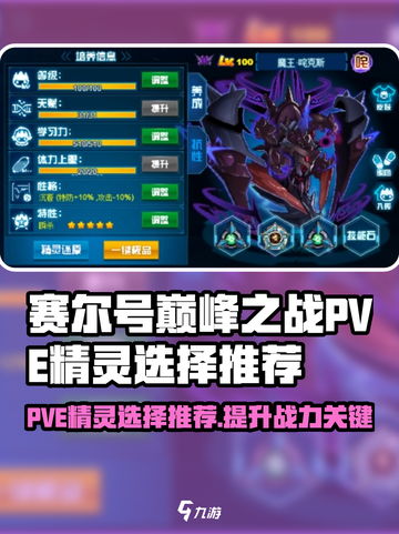 赛尔号巅峰之战🔥PVE必备精灵推荐✨截图1