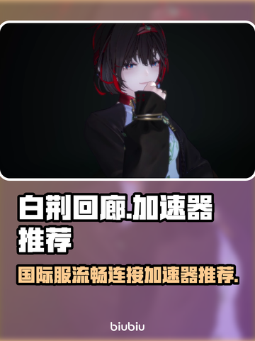 白荆回廊国际服不卡秘籍💥加速器推荐🔥截图1
