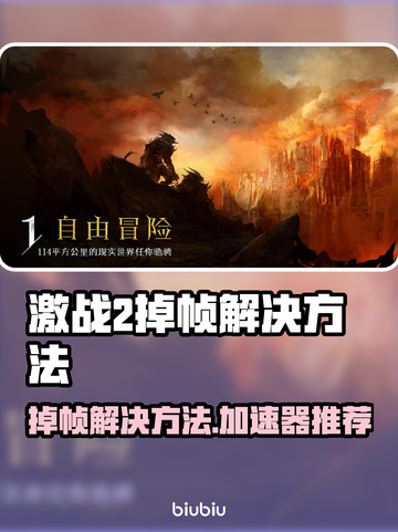 激战2掉帧？用这些加速器秒杀卡顿🔥🎮截图1