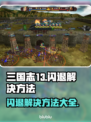 三国志13威力加强版🔥闪退解决秘籍🎉
