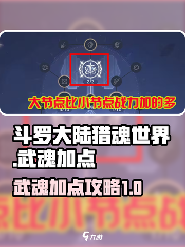 斗罗大陆猎魂世界武魂加点攻略介绍截图1