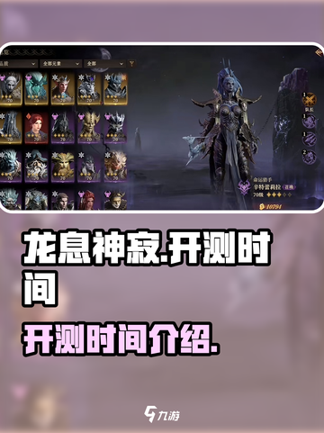 龙息神寂🔥手游国服开测时间大曝光！截图1