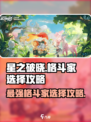 星之破晓格斗家怎么选介绍
