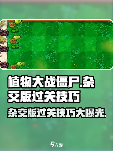 植物大战僵尸杂交版🔥过关技巧大揭秘！游戏技巧一网打尽🎉截图1
