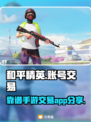 和平精英：靠谱卖号平台大起底！🎮🔥