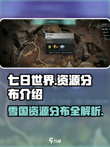 七日世界地图资源分布介绍截图1