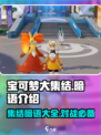 宝可梦大集结暗语是什么介绍