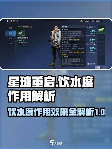 星球重启饮水度有什么用介绍截图1