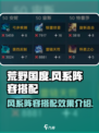 荒野国度风系阵容怎么搭配介绍