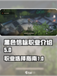黑色信标🔥职业大全，玩转游戏必备！