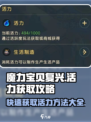 魔力宝贝复兴🔥活力获取全攻略来了！快收藏✅