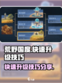 荒野国度开荒攻略分享介绍