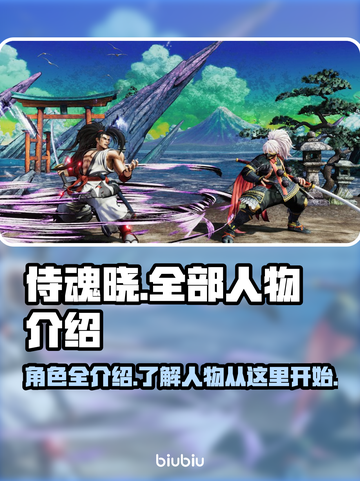 侍魂晓全人物介绍🔥游戏角色大揭秘！💥截图1
