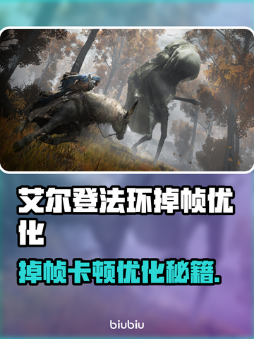 🔥艾尔登法环卡到爆？一招解决掉帧难题！🎮截图1