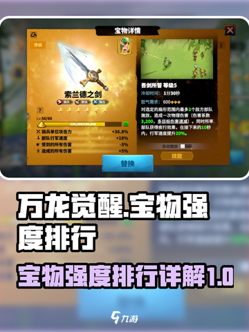 万龙觉醒宝物强度排行介绍介绍截图1