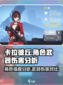 卡拉彼丘哪个角色武器伤害高介绍