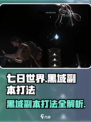 七日世界黑域副本怎么打介绍