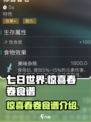 七日世界惊喜春卷食谱介绍介绍