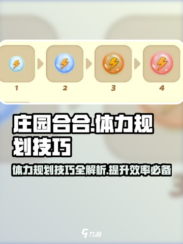 庄园合合体力规划技巧💥助你高效游戏！🎮🔥截图1