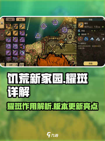 饥荒新家园：耀斑🔥详解，生存党必看！截图1