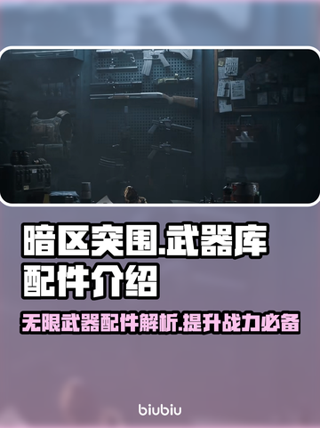 暗区突围💎无限武器库配件全解析🔥截图1