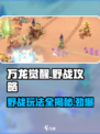 万龙觉醒🔥野战打法全攻略，轻松上分秘籍分享！