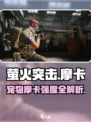 萤火突击宠物摩卡强度爆表💥实战解析来袭！