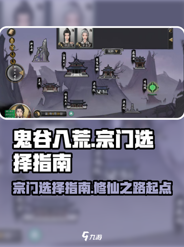 鬼谷八荒宗门一览表介绍截图1