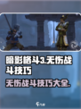 暗影格斗3💥无伤通关秘籍，大神必备技巧！🔥