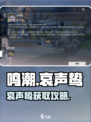 新人玩家必看！《鸣潮》哀声鸷获取全攻略💥