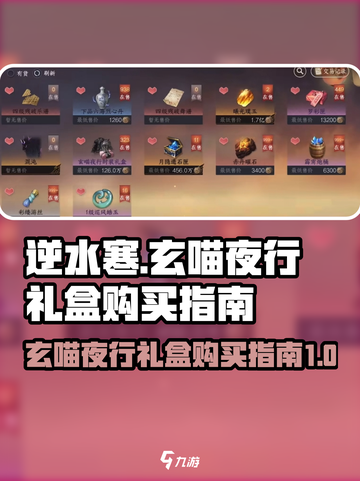 逆水寒玄喵夜行礼盒怎么购买介绍截图1