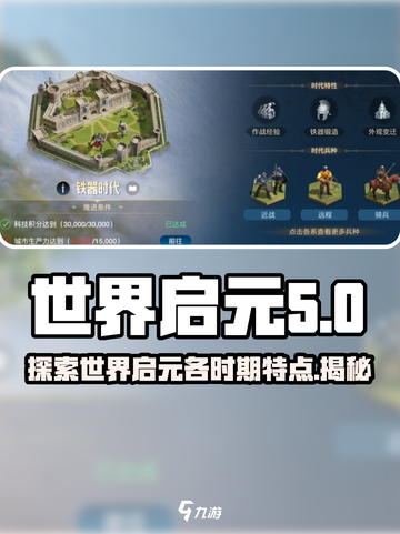 世界启元🔥游戏各时期特点全揭秘！💥截图1