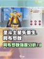 圣斗士星矢重生2阿布罗秋怎么样介绍